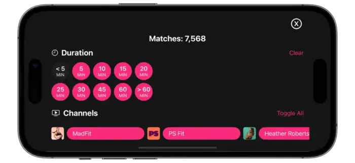 search, sort, filter, and more